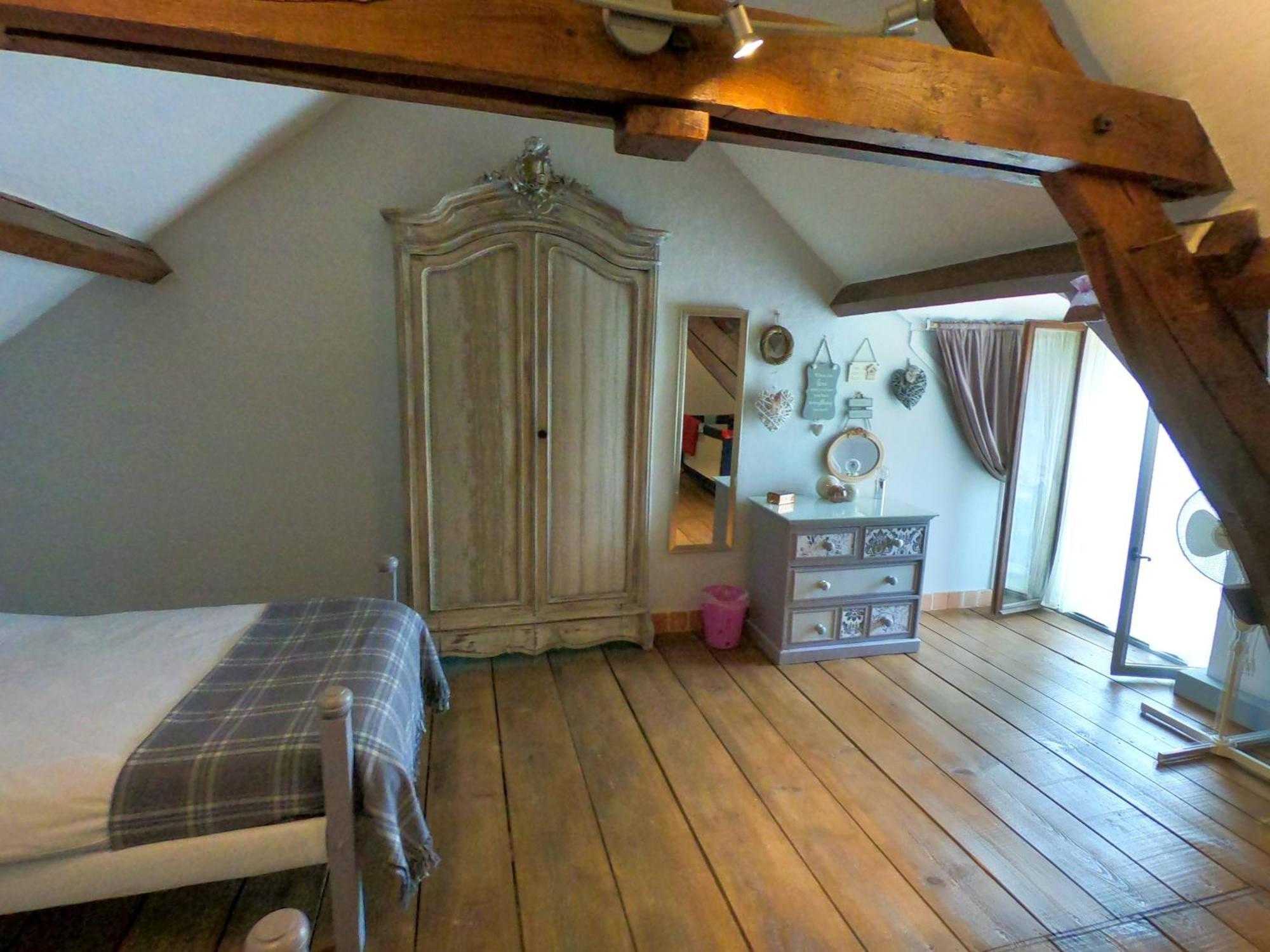 Traditional Longere Farmhouse At La Fortinerie Mouliherne Eksteriør billede